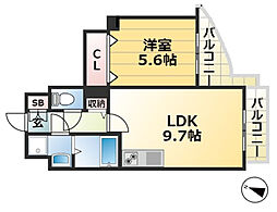 アミーグランコート三宮 4階