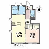 シャーメゾンアベル 102 ｜ 秋田県秋田市牛島東６丁目8-1（賃貸アパート1LDK・1階・44.05㎡） その2