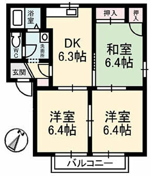 同じ建物の物件間取り写真 - ID:238006906882