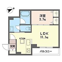 エルベ　グランデュール 00106 ｜ 千葉県市川市中山４丁目447-1（賃貸マンション1LDK・1階・35.64㎡） その2