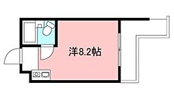 プライムハウス白楽 ワンルームの間取図画像
