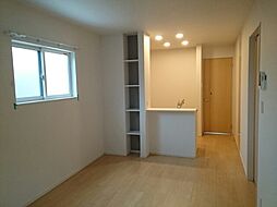 スカイプラネットI 2階2LDKのリビング/ダイニング