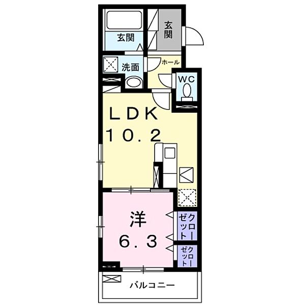 同じ建物の物件間取り写真 - ID:213100557842