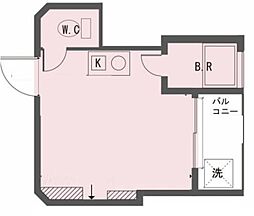 天空MURA ワンルームの間取図画像