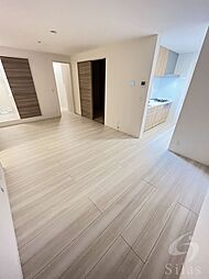 JR阪和線 堺市駅 徒歩8分の賃貸アパート 3階2LDKのリビング/ダイニング