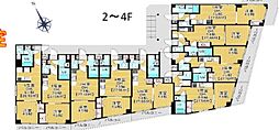 soare幕張2nd 1DKの間取図画像