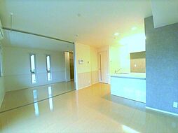 小田急小田原線 小田急相模原駅 徒歩22分の賃貸アパート 3階2LDKのリビング/ダイニング