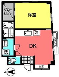 間取図画像 1DK
