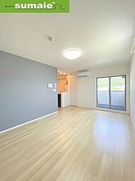 プラージュ 2階1LDKのリビング/ダイニング