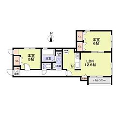 Sphyt's 2LDKの間取図画像