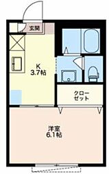 レインボー野木 2階/206