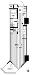 フィールA渋谷 ワンルームの間取図画像