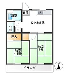 第1はなぶさコーポ 2階