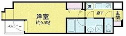 W-gates Tower 1Kの間取図画像