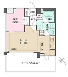 小石川ザ・レジデンスイーストスクエア 512 5階1LDKの間取り