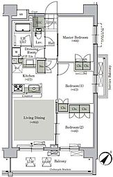 ParkCube西ヶ原STAGE 3LDKの間取図画像