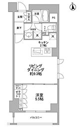 サンシャイン松本Ｎｏ16 4階1LDKの間取り