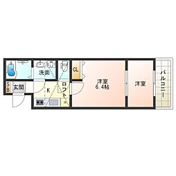 阪神なんば線 千鳥橋駅 徒歩8分 2階/-