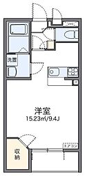 レオネクストタウンコート2 1Kの間取図画像