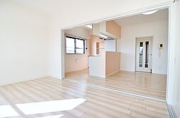 1437コーポ 401 4階2LDKのリビング/ダイニング