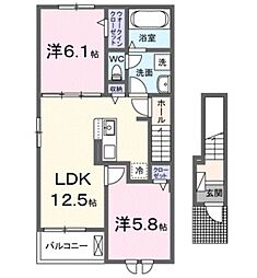 ゾーナ・ヴェルデI番館 2階