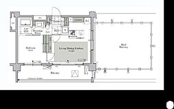 ParkCube西ヶ原STAGE 1LDKの間取図画像