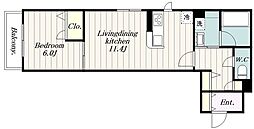 ドムスベルウッド 2階/202
