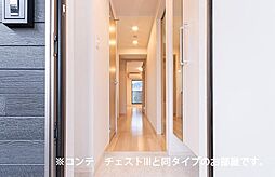 サンセレヴェ橋本 2階1Kのリビング/ダイニング