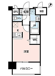 エンクレストベイサイド通り 1Kの間取図画像