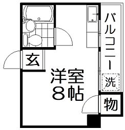 間取図画像 ワンルーム