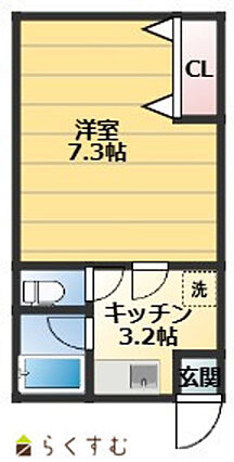 コーポラス蘭_間取り_0