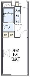 レオパレス第2大泉 1Kの間取図画像