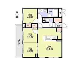 ブライトガーデン 3階/304