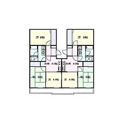 グリーンヒル藤が丘C 5LDKの間取図画像