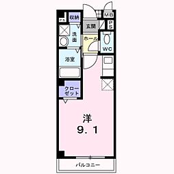 間取図画像 ワンルーム