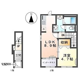 Sonas 1LDKの間取図画像