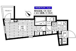 間取図画像 1K