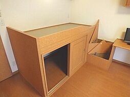 レオパレスエントピア 1階1Kのリビング/ダイニング