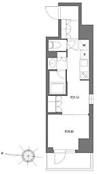 GRANPASEO清澄白河2 1DKの間取図画像