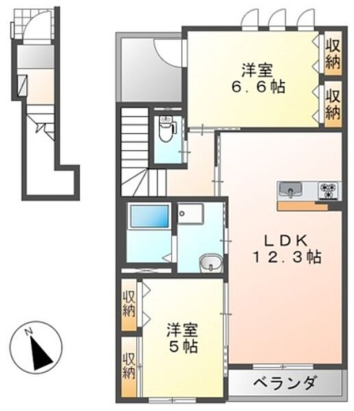 画像2:間取図