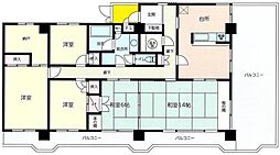 ファーストタウン中央 5SDKの間取図画像