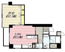 ミリアレジデンス上池袋 11階1LDKの間取り