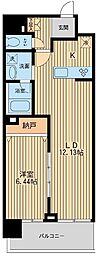 PRIMEURBANとうきょうスカイツリー 1LDKの間取図画像