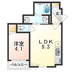 Osaka Metro四つ橋線 岸里駅 徒歩6分