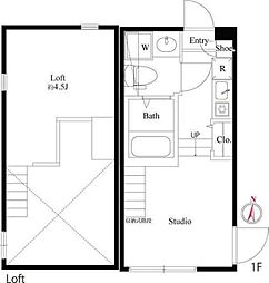 オアシスコイワ 2階