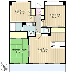 ドムス厚木南 2階/203.