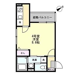 ベイルーム矢部リエート 1階