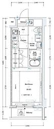 ARKMARK上北沢 1Kの間取図画像