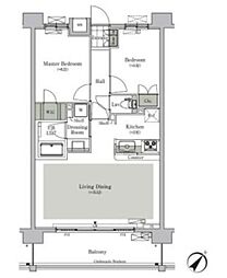 ParkCube西ヶ原STAGE 2LDKの間取図画像