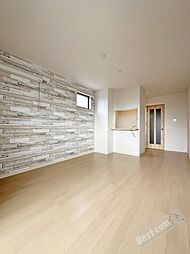 Fstyle 狭山・池尻中 1号館 1階ワンルームのリビング/ダイニング